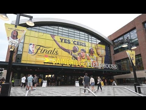LIVE: NBA Finals Pacers Security Presser