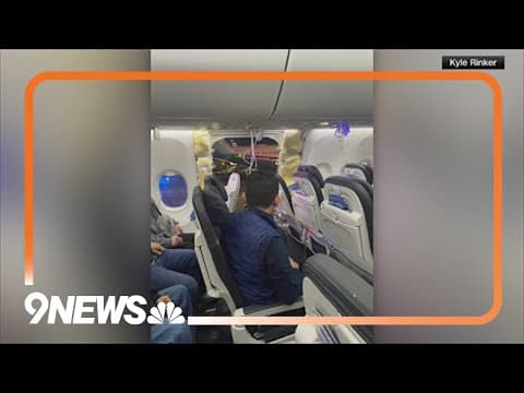Alaska Airlines flight forced to make emergency landing at Portland airport after panel on side of p
