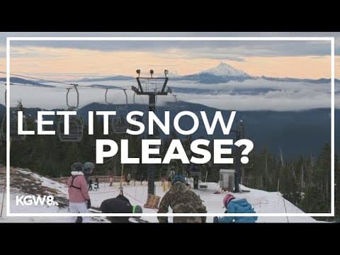 Ski areas feel the squeeze of little snow in the Oregon Cascades