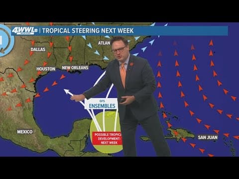 Tuesday Tropical Update: Possible development headed toward Florida