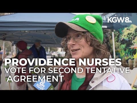 Providence nurses voting on tentative agreement amid 6-week strike