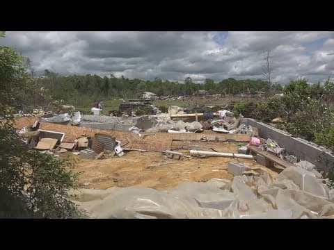 Kentucky family, along with their home, swept away during tornado