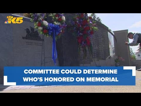 New committee could determine who’s honored on Washington law enforcement memorial