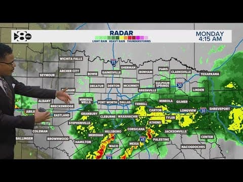 DFW Weather: Severe storms move out, here's when rain may return