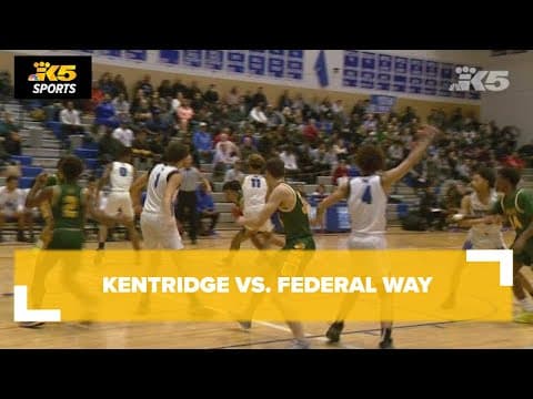 HS boys basketball: Kentridge vs. Federal Way