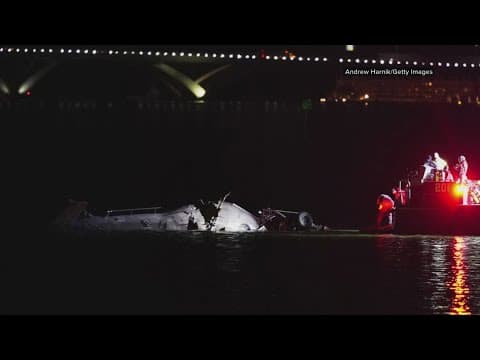 Expert analysis on how night light, limited visibility may have played a role in DC plane crash