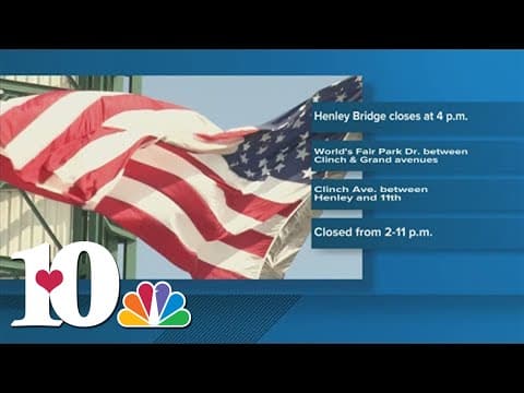 How you can watch the fireworks on the Fourth of July; upcoming road closures announced for holiday