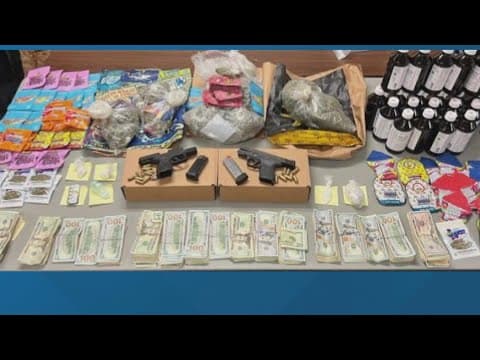 Cocaine, fentanyl seized, firearms recovered in latest crime blitz by Columbus police