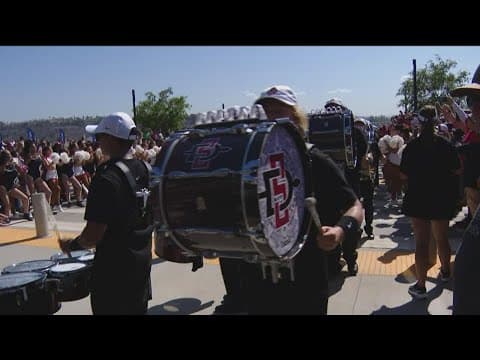 Thousands of fans celebrate first gameday at Snapdragon Stadium