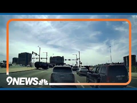 Wild video shows SUV go airborne in crash