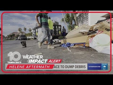 Haulers struggle to find place to dump debris from Hurricane Helene