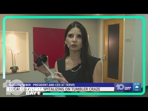 Tervis Tumbler capitalizing on Stanley tumbler craze