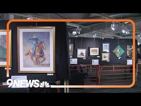 Western art on display at the Greeley Stampede