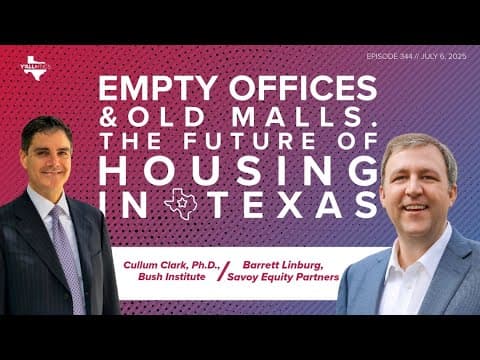 Empty Offices and Old Malls. The Future of Housing in TX | Y'all-itics