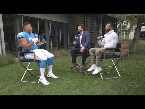 Talking about the 2022 season with Chargers tackle Rashawn Slater