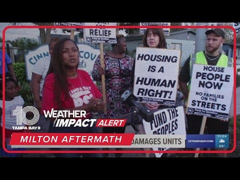 'Deplorable': Help sought for flooded Tampa apartment after Hurricane Milton