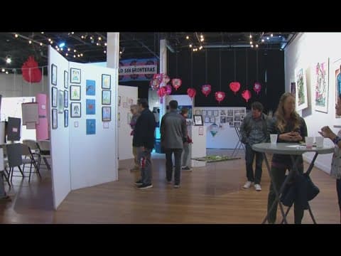 Chicano art exhibit at San Diego City College
