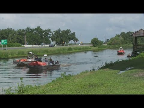 Crews clean 'record-breaking' oil spill in Bayou Lafourche