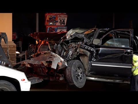 HPD udpate: 3 firefighters hurt after drunk driver rear ends engine blocking road for other crash