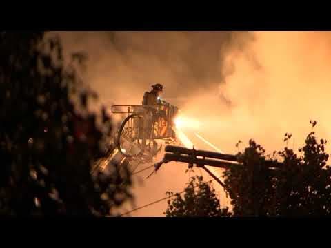 Fire break outs at shuttered Columbus water park