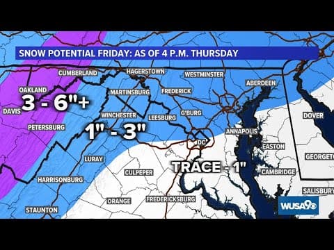 Tracking Snow Overnight
