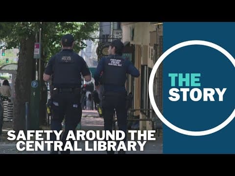 Central Library still closed in downtown Portland after deadly shooting outside