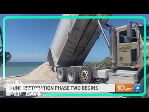 Dune restoration: phase two begins on Sunset Beach