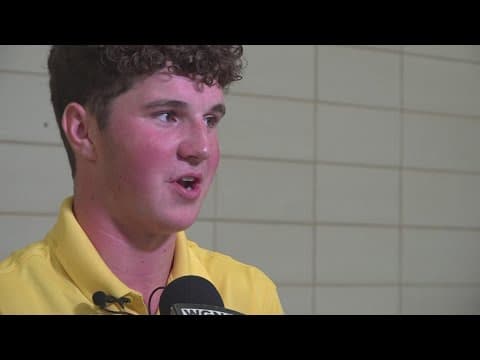 Louisiana student honored with saving man's life on golf course after he performed CPR