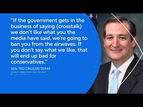 Ted Cruz criticizes decision to fire Jimmy Kimmel