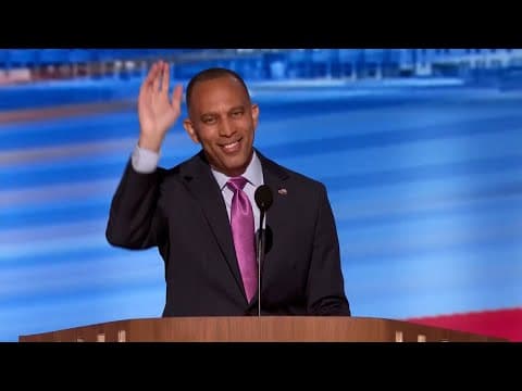 Rep. Hakeem Jeffries full speech at 2024 DNC (Aug. 21, 2024)