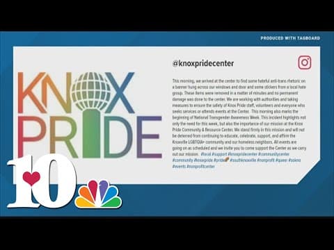 'Threatening banner' found with hate message at Knox Pride on first day of Trans Awareness Week