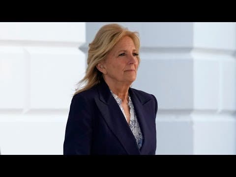 First Lady Jill Biden attends Workforce Hub launch at Columbus City Hall