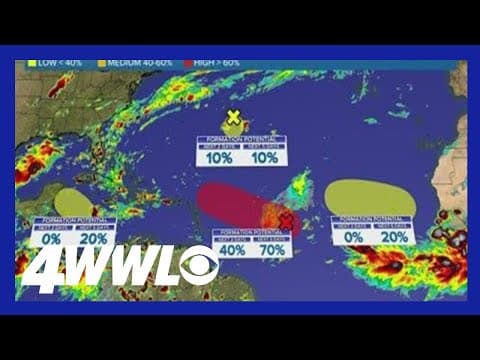 Sunday evening tropical update: Checking out 3 disturbances