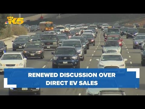 Discussion renewed over direct EV sales in Washington