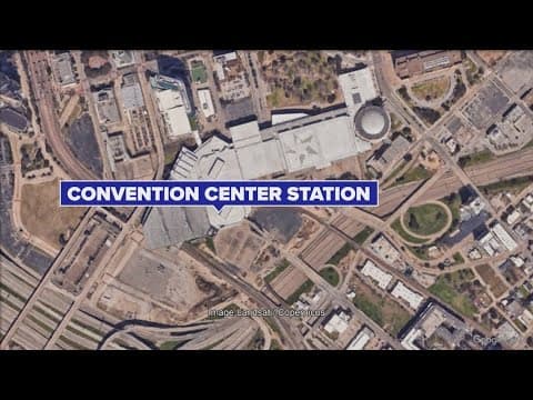 DART convention center station to be closed for years