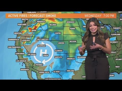 Wildfires tear through forests on the West Coast