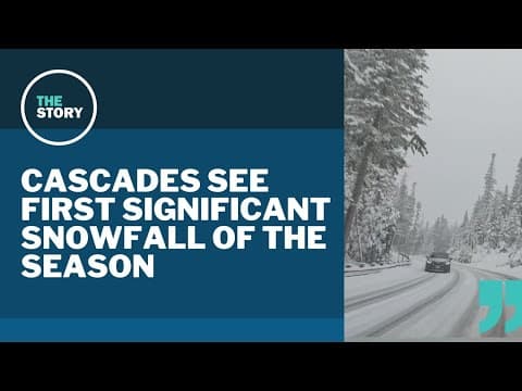 Snow falls on the Cascades as Hurricane Otis hits Acapulco, Mexico