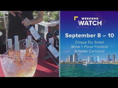 Weekend Watch September 8 - 10 | Things to do in San Diego