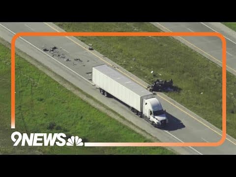 ‘Truly horrific’: Witnesses recall deadly I-70 crash near Limon