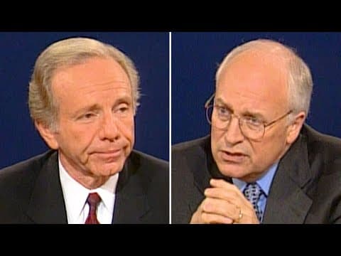 2000 United States vice presidential debate | Dick Cheney, Joe Lieberman