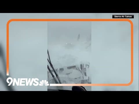 California ski resorts closed as crews clear snowy roadways