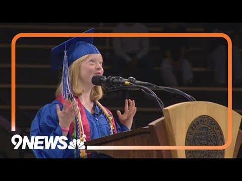 Jillian Ball's full graduation speech