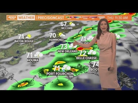 Warmer weather Wednesday ahead of rain Thursday