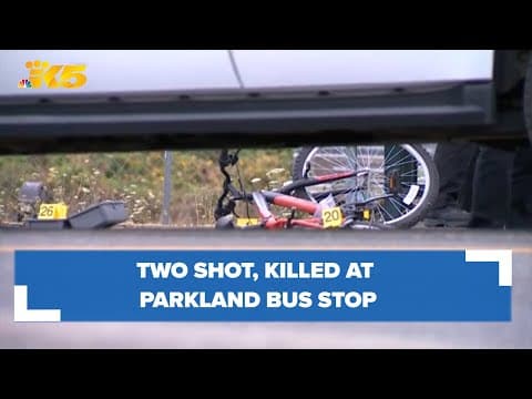 Shooting at Parkland bus stop leaves 2 dead