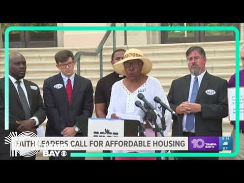St. Pete faith leaders demand more affordable housing from mayor