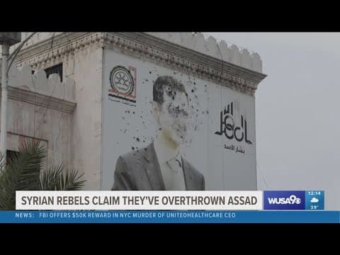 Assad reportedly flees Syria after 24 years in power