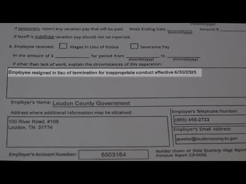 Loudon Co. Juvenile Detention Center director resigns after 'inappropriate conduct' complaint