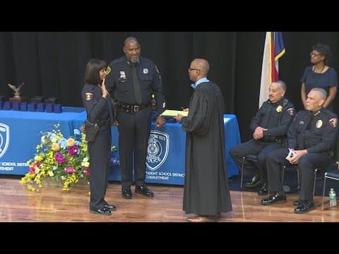 Houston ISD swears in new police chief