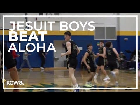 Jesuit boys win big against Aloha | Friday Night Hoops