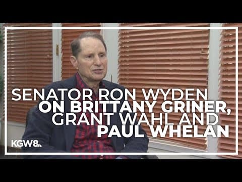 Oregon Senator Ron Wyden reacts to Brittany Griner's release and Grant Wahl's death in Qatar